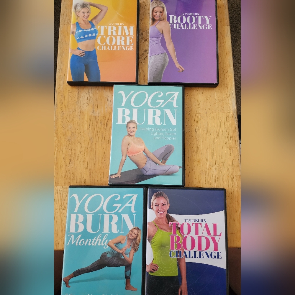 Yoga Burn Zoe Bray-Cotton DVD Set